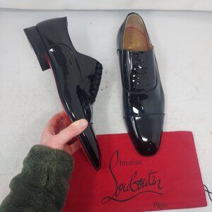 Christian Louboutin Daddy Flat Velvet/Patent/GG Christian Louboutin | Shoes | Christian Louboutin Daddy Flat  main image 3